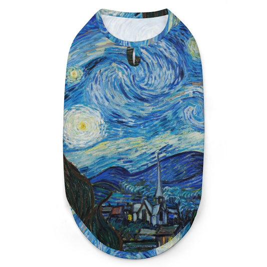 Van Gogh Starry Night Pet Vest