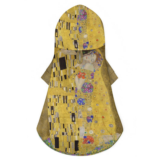 Klimt The Kiss Pet Hoodie