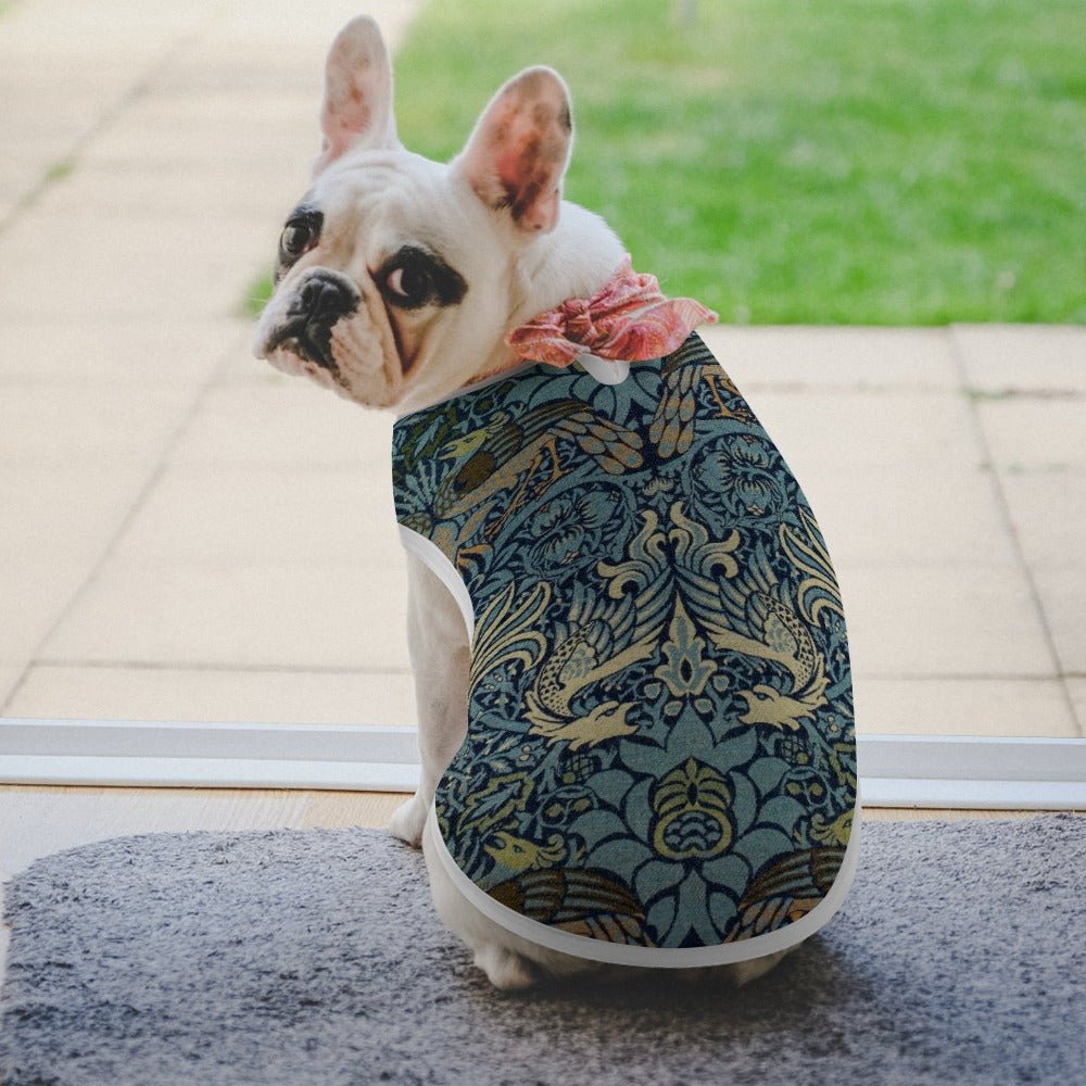 Morris Peacock and Dragon Pet Vest - WoWoWear