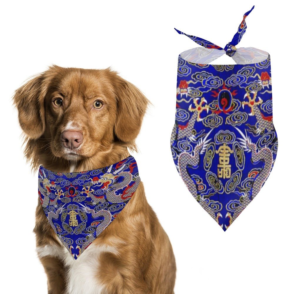 Blue Imperial Dragon Pet Scarf - WoWoWear