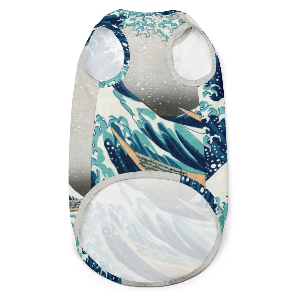 Hokusai Great Wave Off Kanagawa Pet Vest - WoWoWear