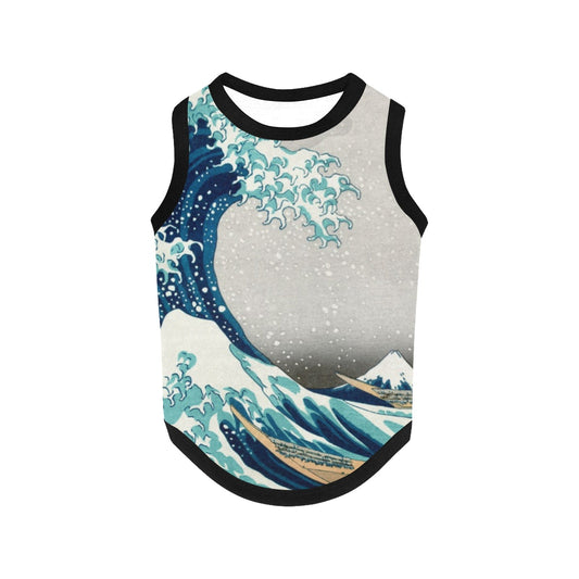 Hokusai Great Wave Off Kanagawa Tank Top - WoWoWear