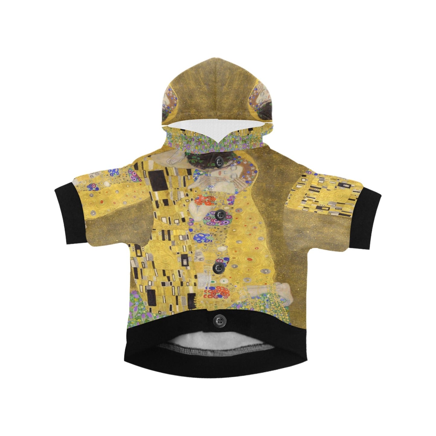 Klimt The Kiss Button Hoodie - WoWoWear