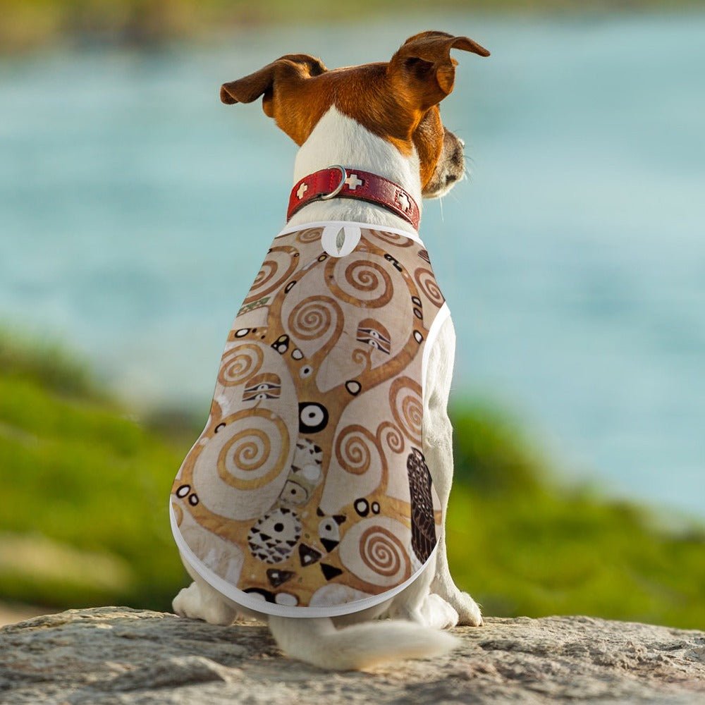 Klimt Tree of Life, Stoclet Frieze Pet Vest - WoWoWear