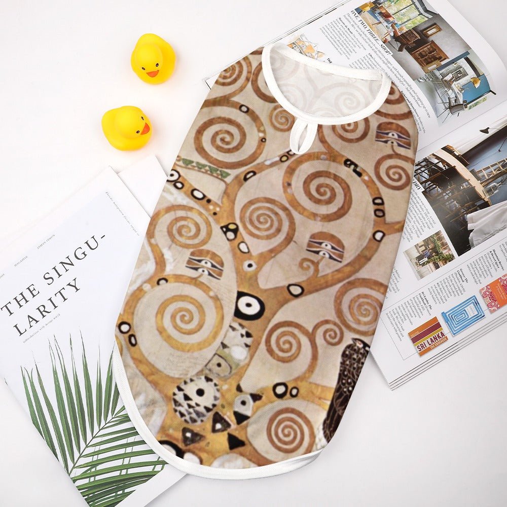 Klimt Tree of Life, Stoclet Frieze Pet Vest - WoWoWear