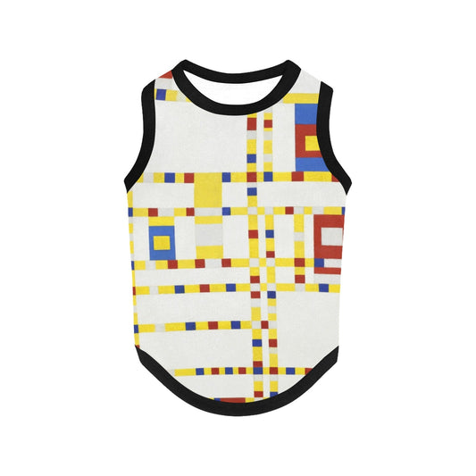 Mondrian Broadway Boogie Woogie Tank Top - WoWoWear