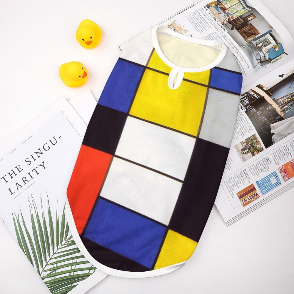 Mondrian Composition A Pet Vest - WoWoWear