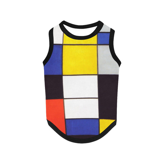 Mondrian Composition A Tank Top - WoWoWear