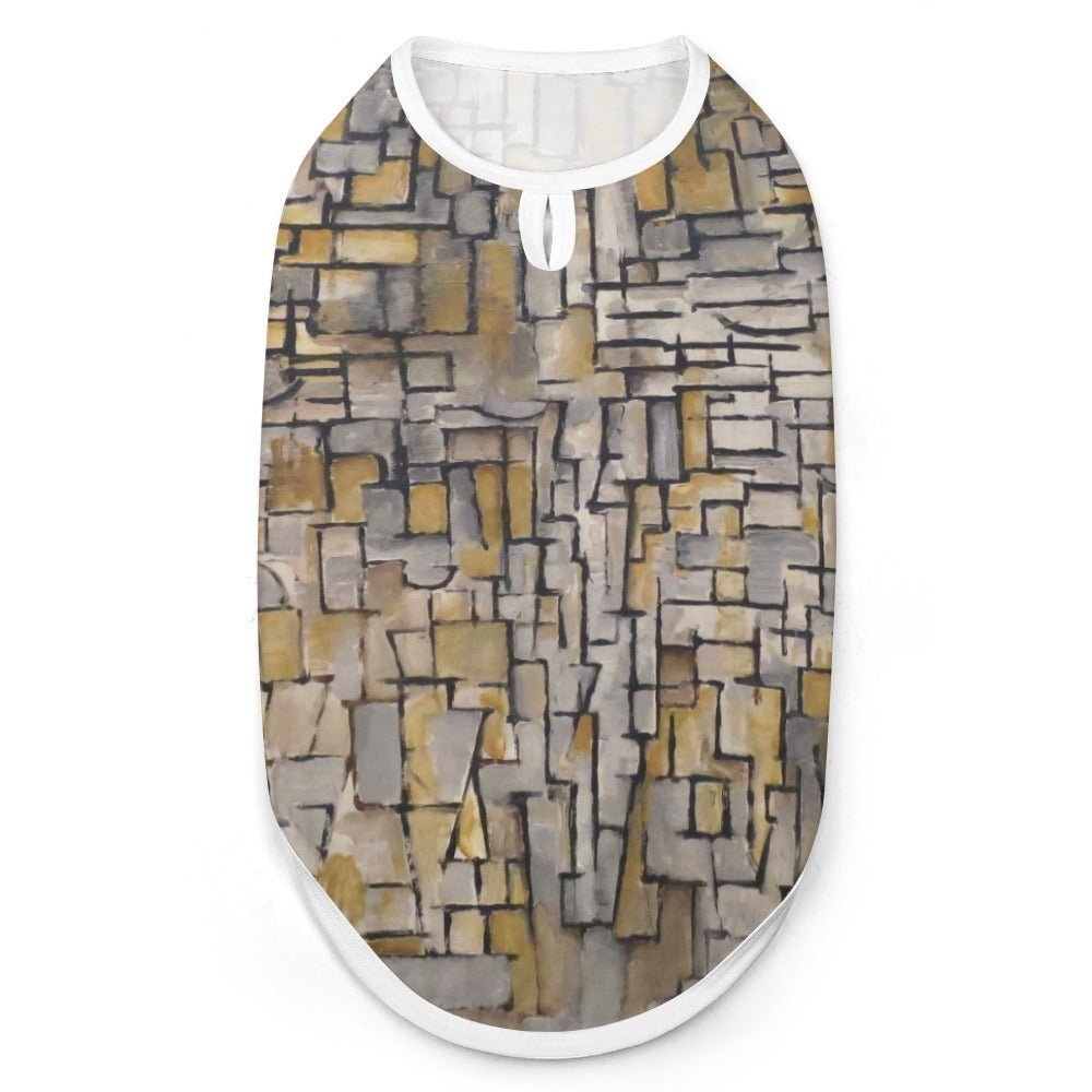 Mondrian Tableau No. 2, Composition No. VII Pet Vest - WoWoWear