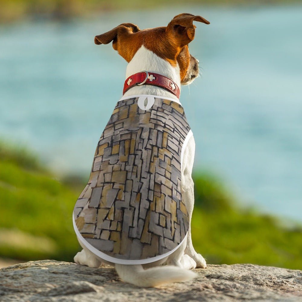 Mondrian Tableau No. 2, Composition No. VII Pet Vest - WoWoWear