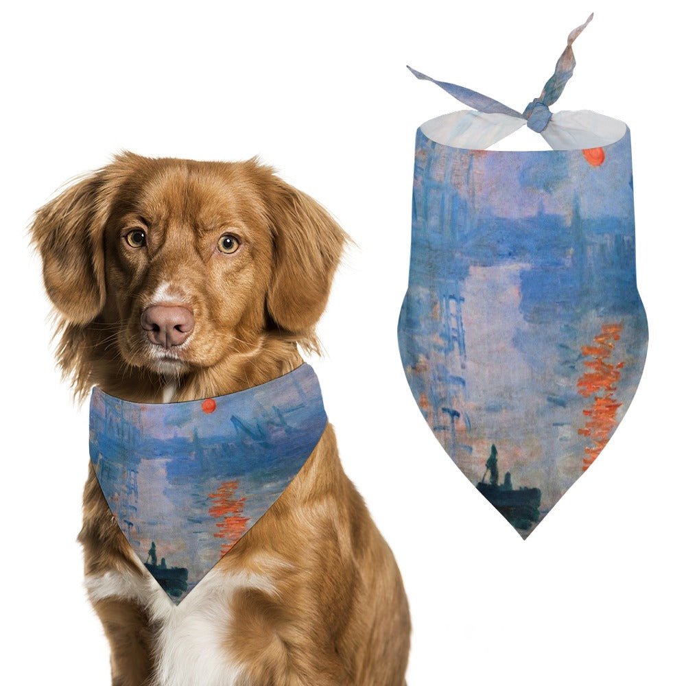 Monet Impression, Sunrise Pet Scarf - WoWoWear