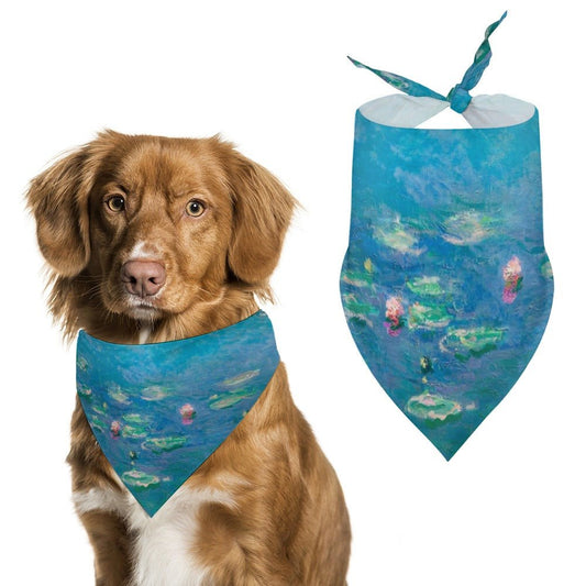 Monet Water Lilies Pet Scarf - WoWoWear