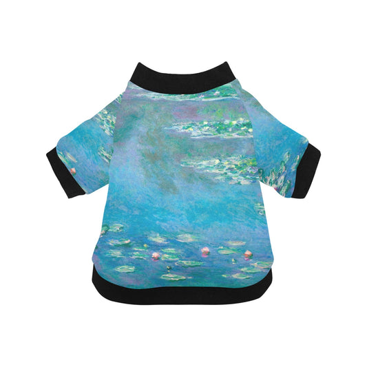 Monet Water Lilies Round Neck Shirt - WoWoWear