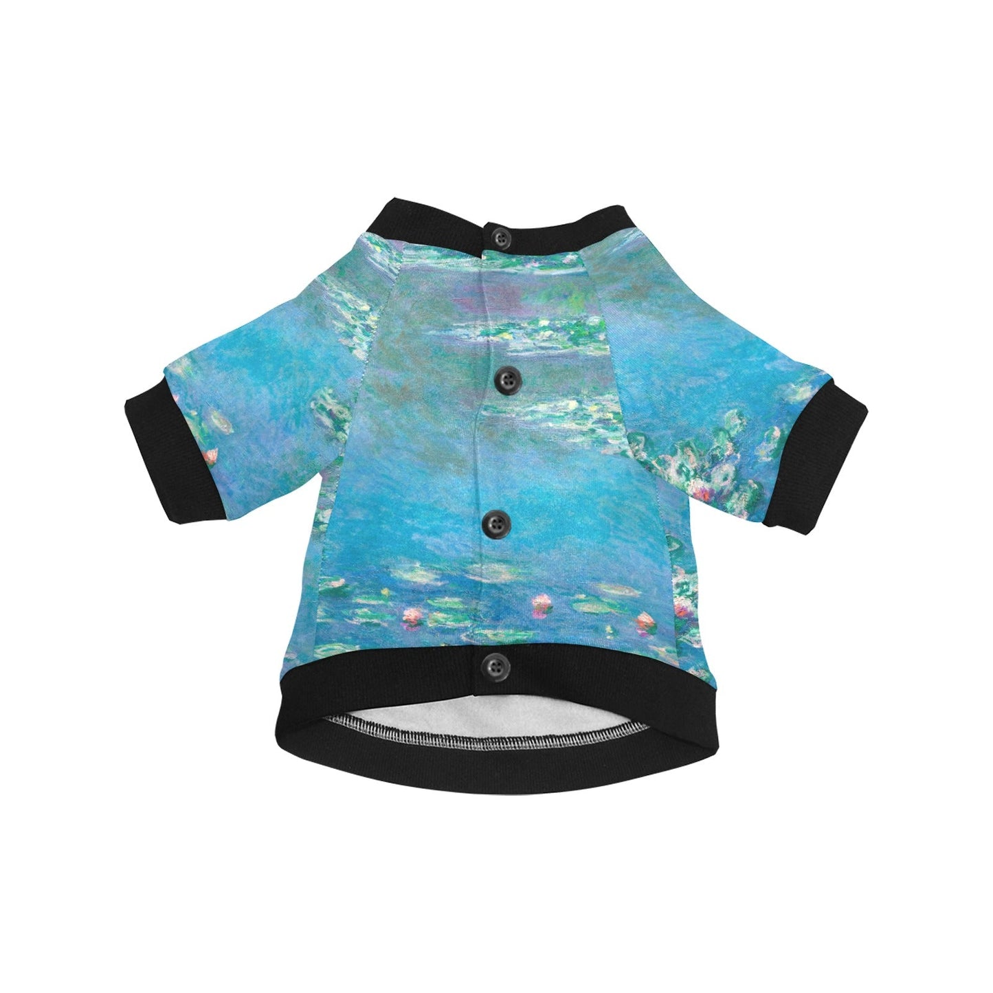 Monet Water Lilies Round Neck Shirt - WoWoWear