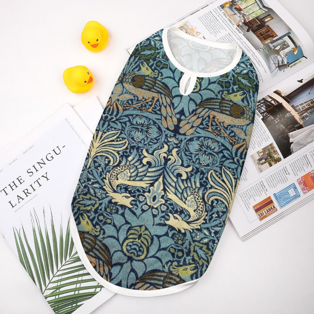 Morris Peacock and Dragon Pet Vest - WoWoWear