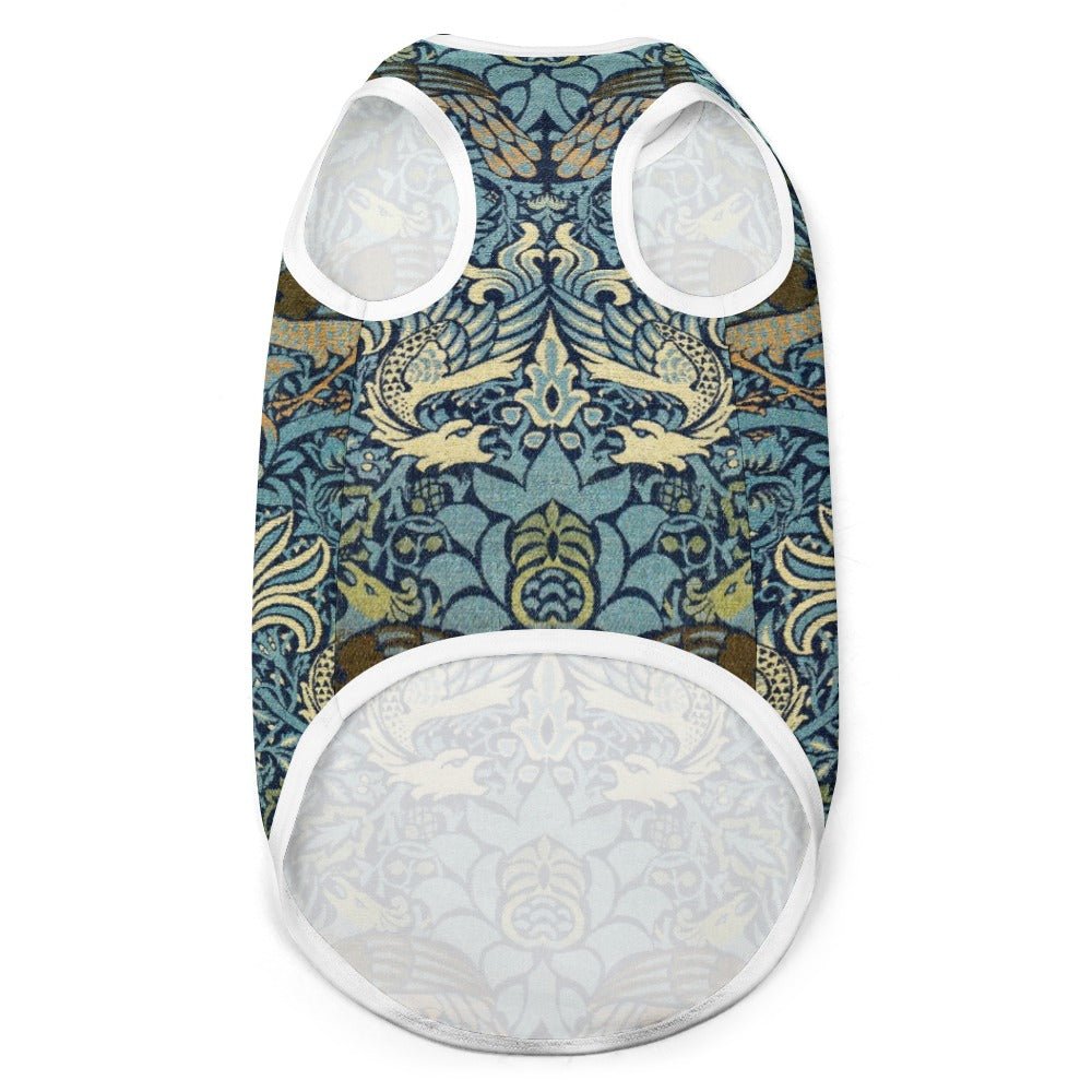 Morris Peacock and Dragon Pet Vest - WoWoWear