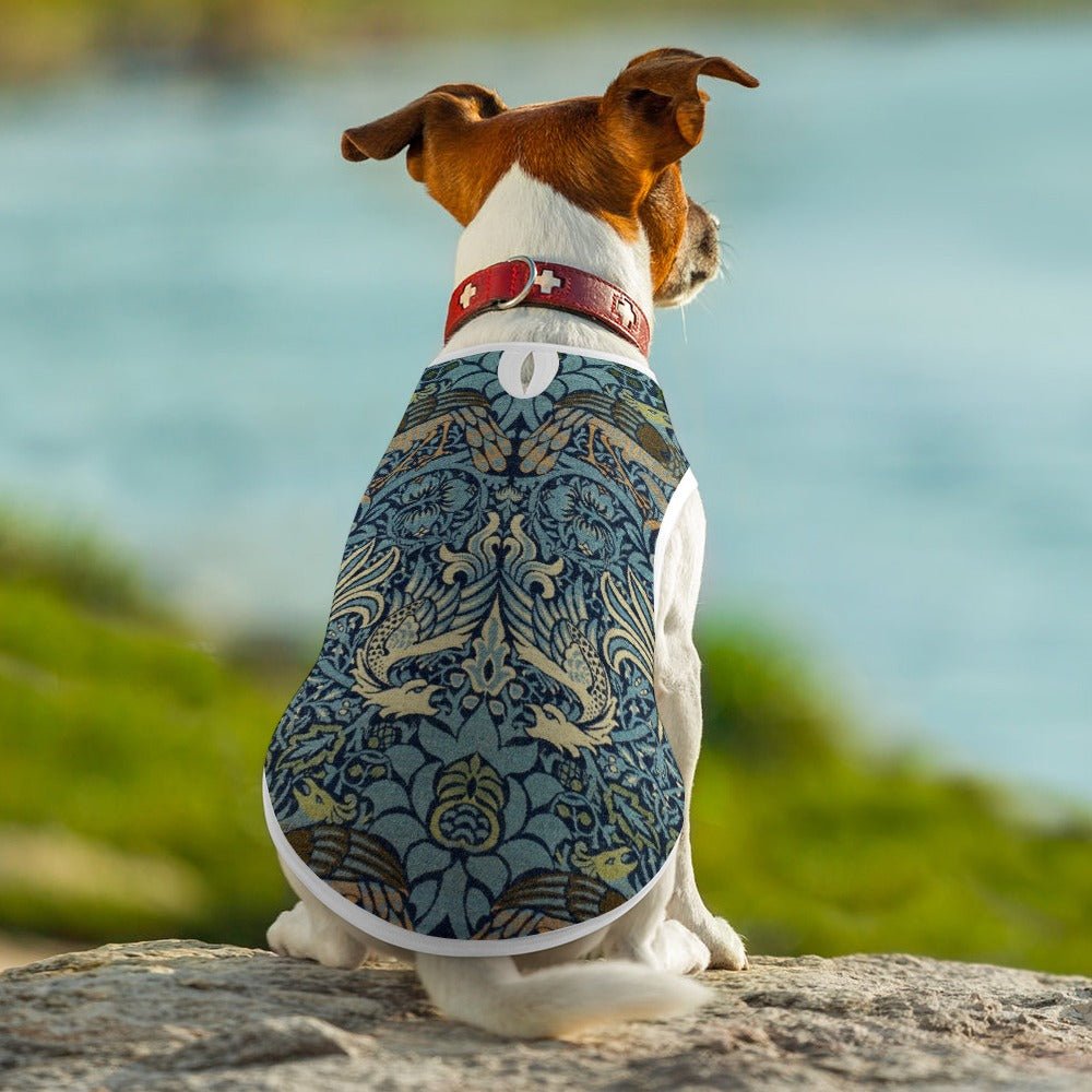 Morris Peacock and Dragon Pet Vest - WoWoWear