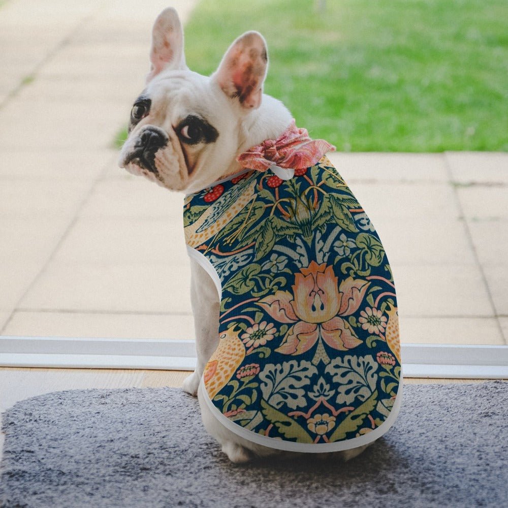 Morris Strawberry Thief Pet Vest - WoWoWear