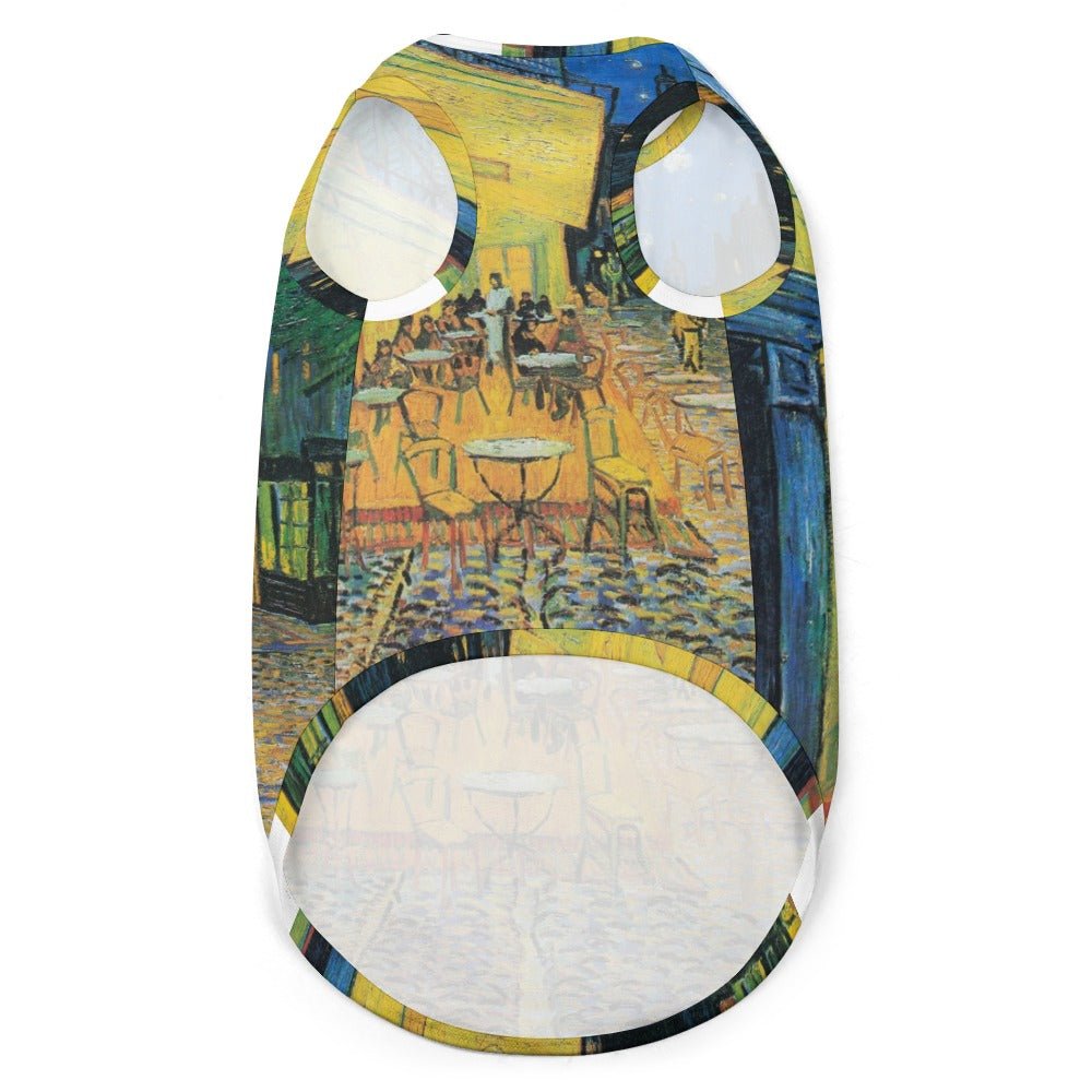 Van Gogh Cafe Terrace At Night Pet Vest - WoWoWear