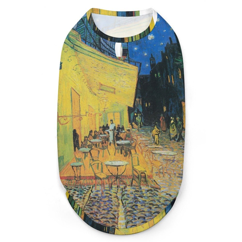 Van Gogh Cafe Terrace At Night Pet Vest - WoWoWear