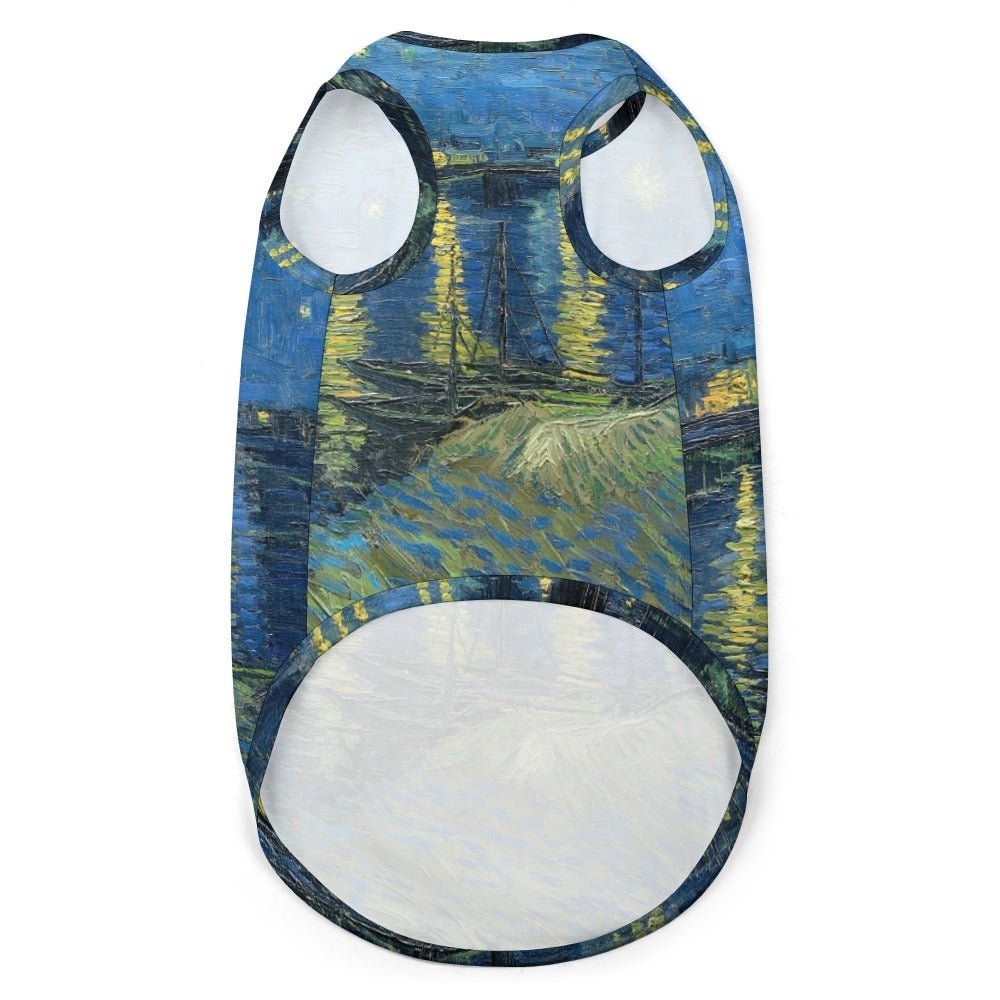 Van Gogh Starry Night Over The Rhone Pet Vest - WoWoWear