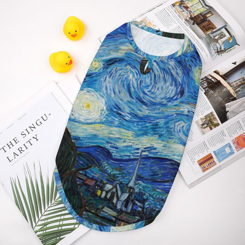 Van Gogh Starry Night Pet Vest - WoWoWear