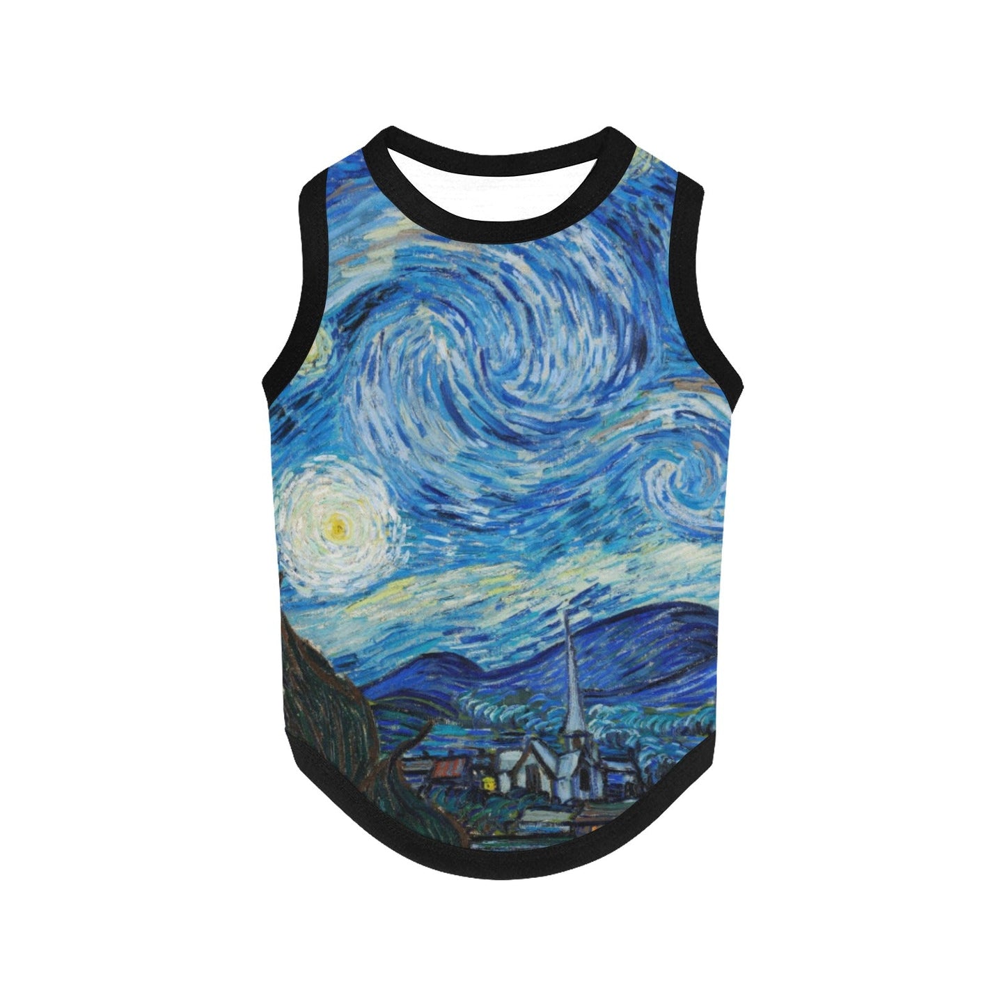 Van Gogh Starry Night Tank Top - WoWoWear