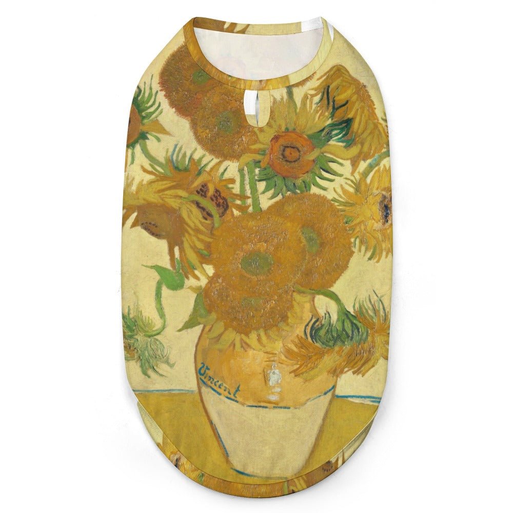 Van Gogh Sunflowers Pet Vest - WoWoWear