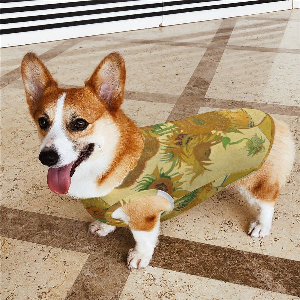 Van Gogh Sunflowers Pet Vest - WoWoWear