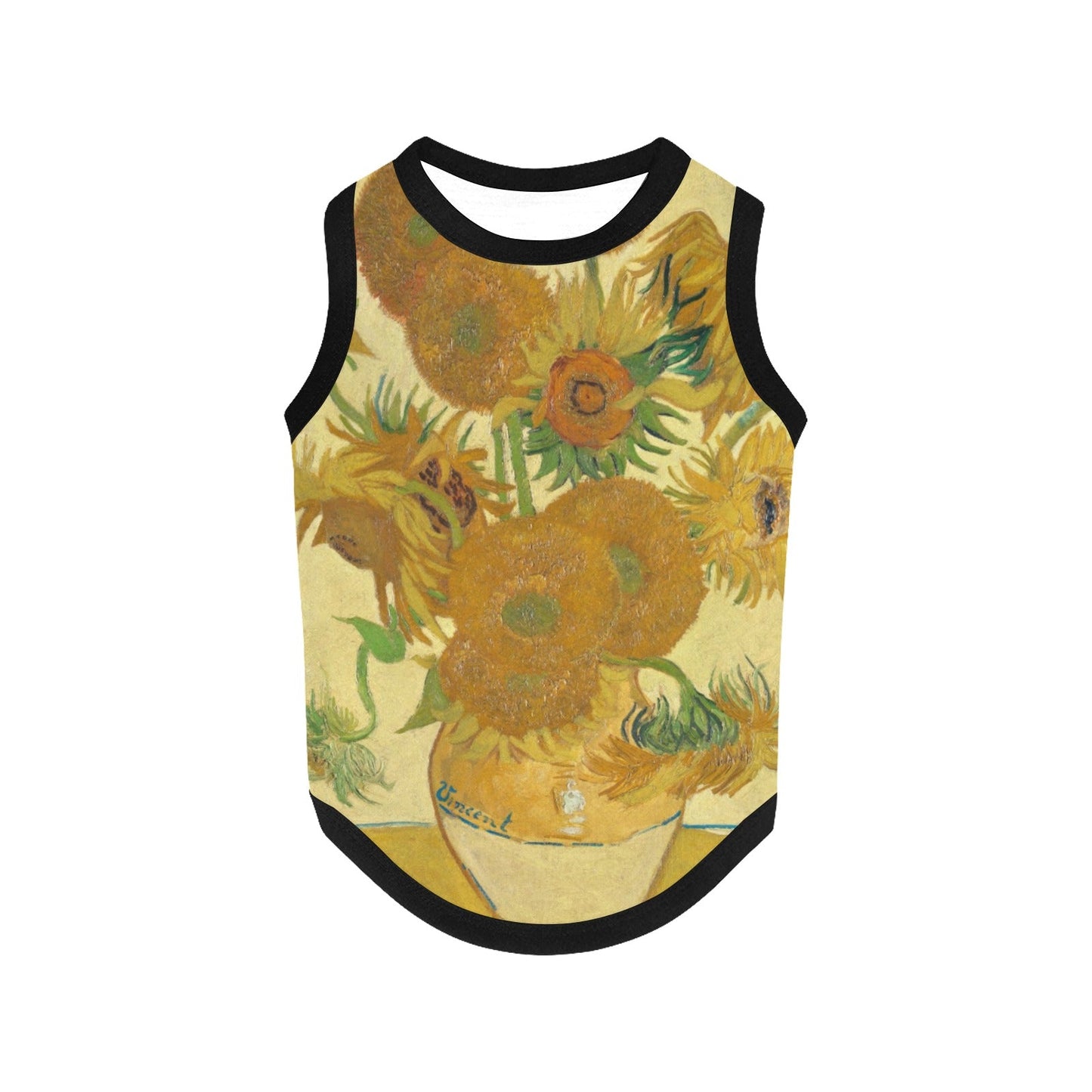 Van Gogh Sunflowers Tank Top - WoWoWear