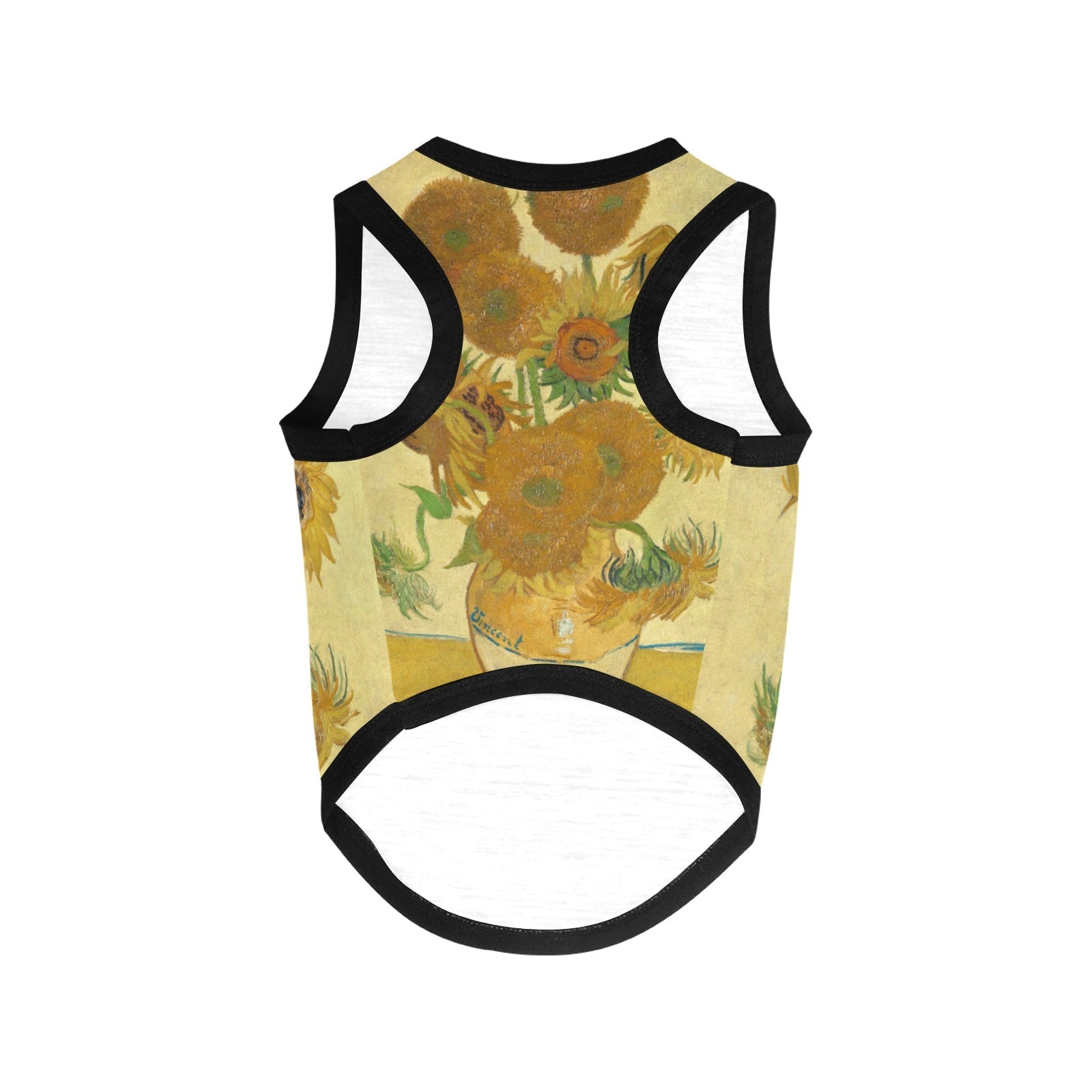 Van Gogh Sunflowers Tank Top - WoWoWear