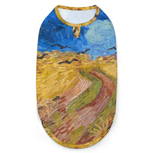 Van Gogh Wheatfield with Crows Pet Vest - WoWoWear