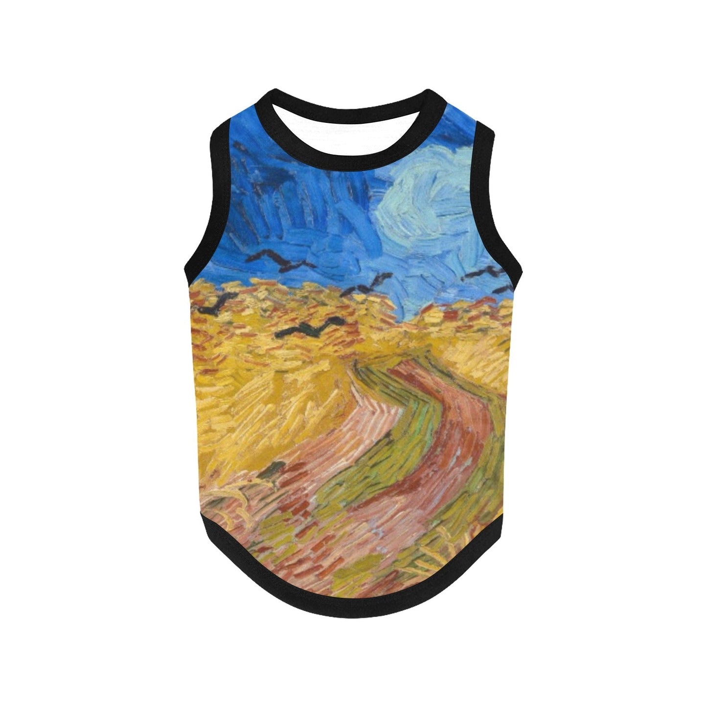 Van Gogh Wheatfield with Crows Tank Top - WoWoWear
