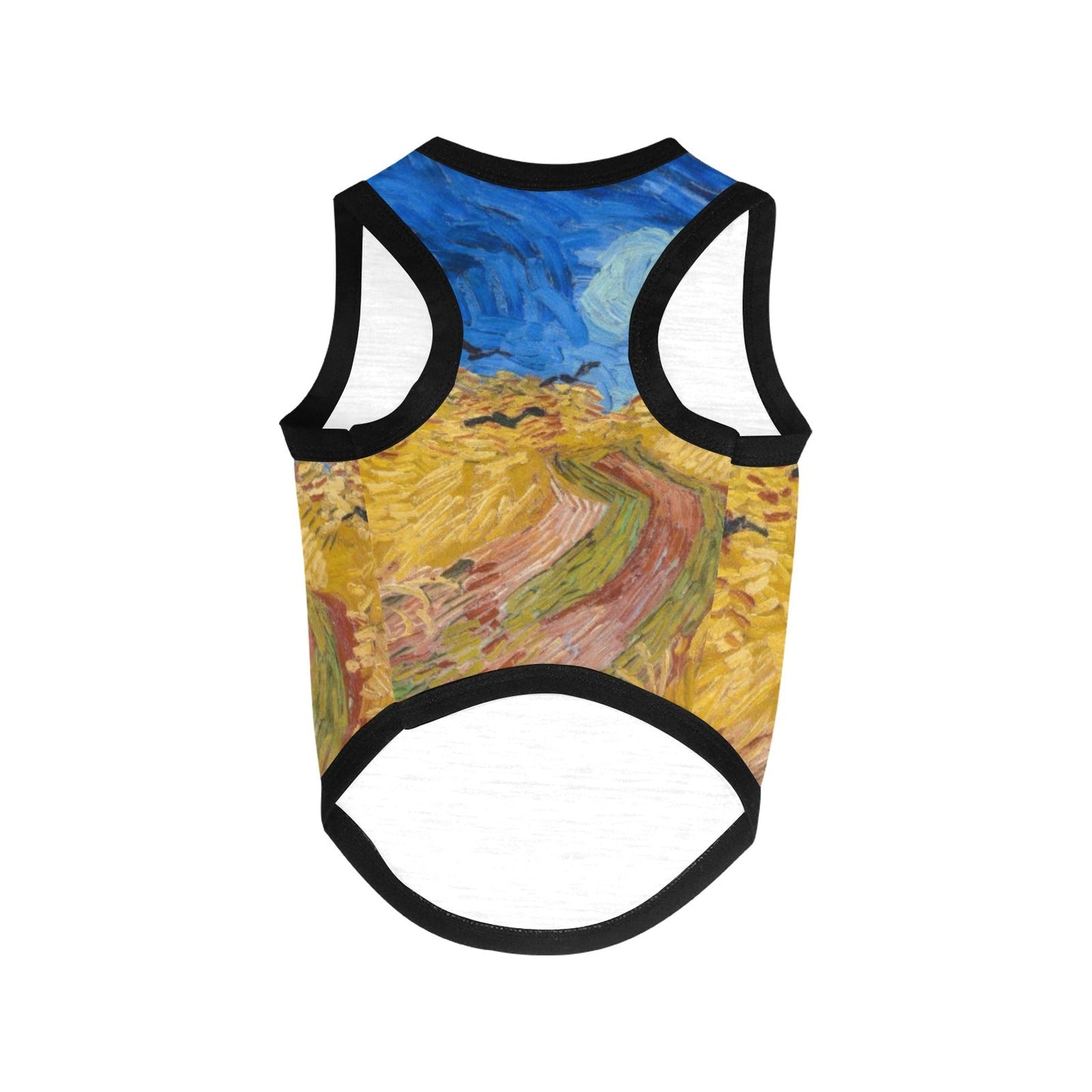 Van Gogh Wheatfield with Crows Tank Top - WoWoWear